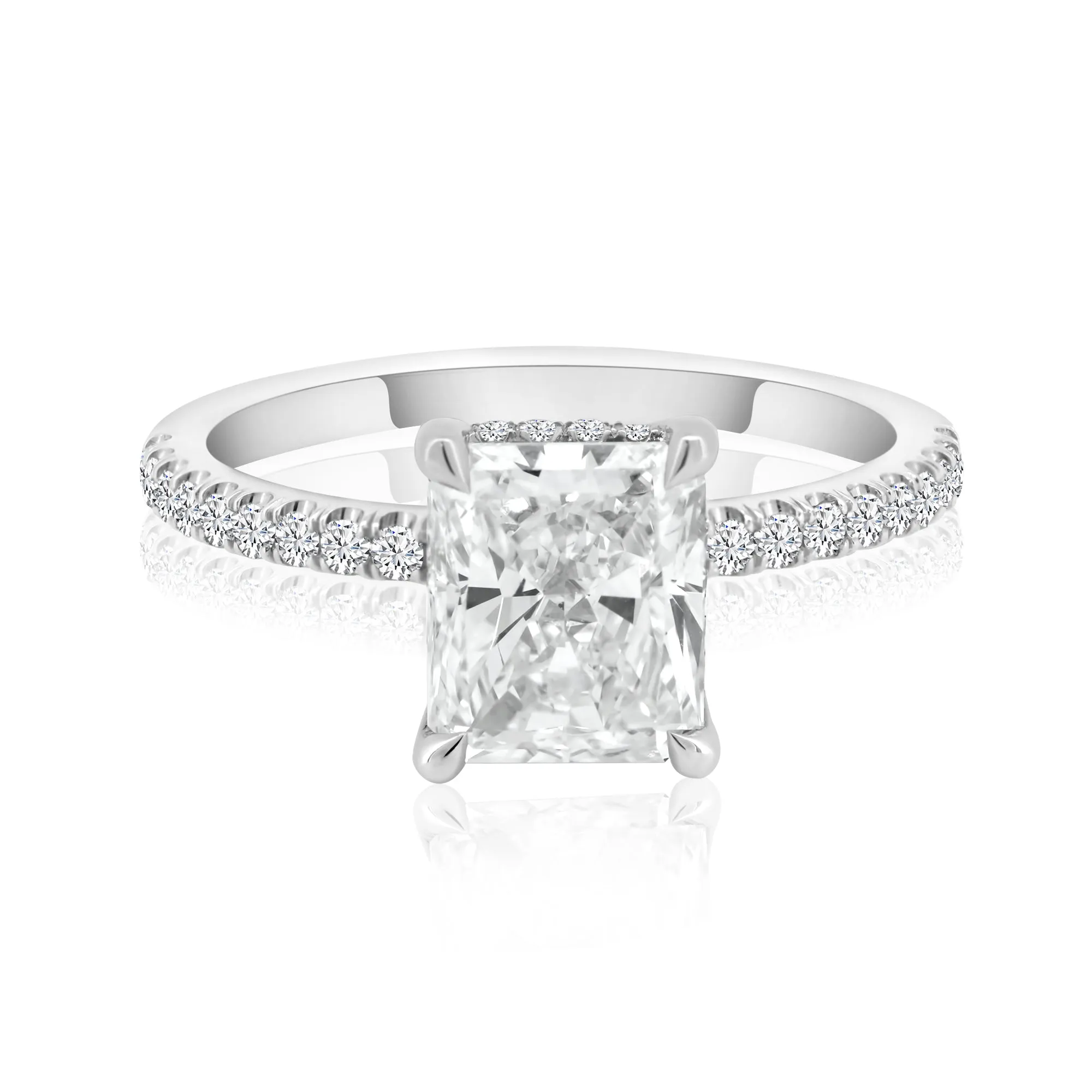 Emerald Cut Diamond Ring