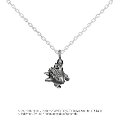 [Pokémon]Gengar(Black ver.) necklace K18 white gold